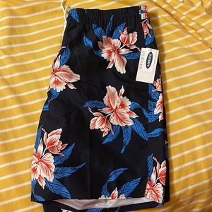 Mens large swimming trunks